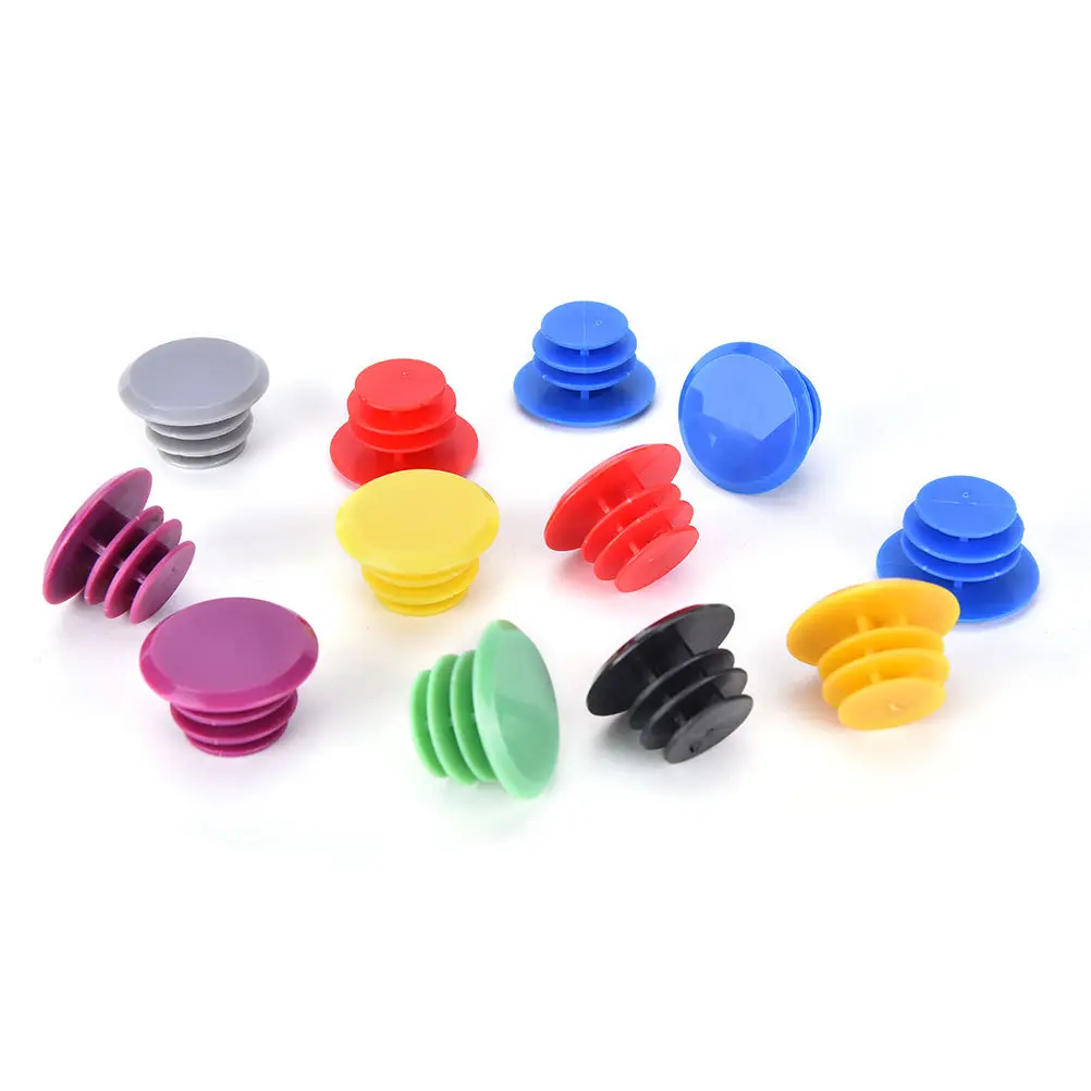 3Pair Cycle Road Bike Handlebar End Lock-On Plugs Bar Grips Caps Covers RHC