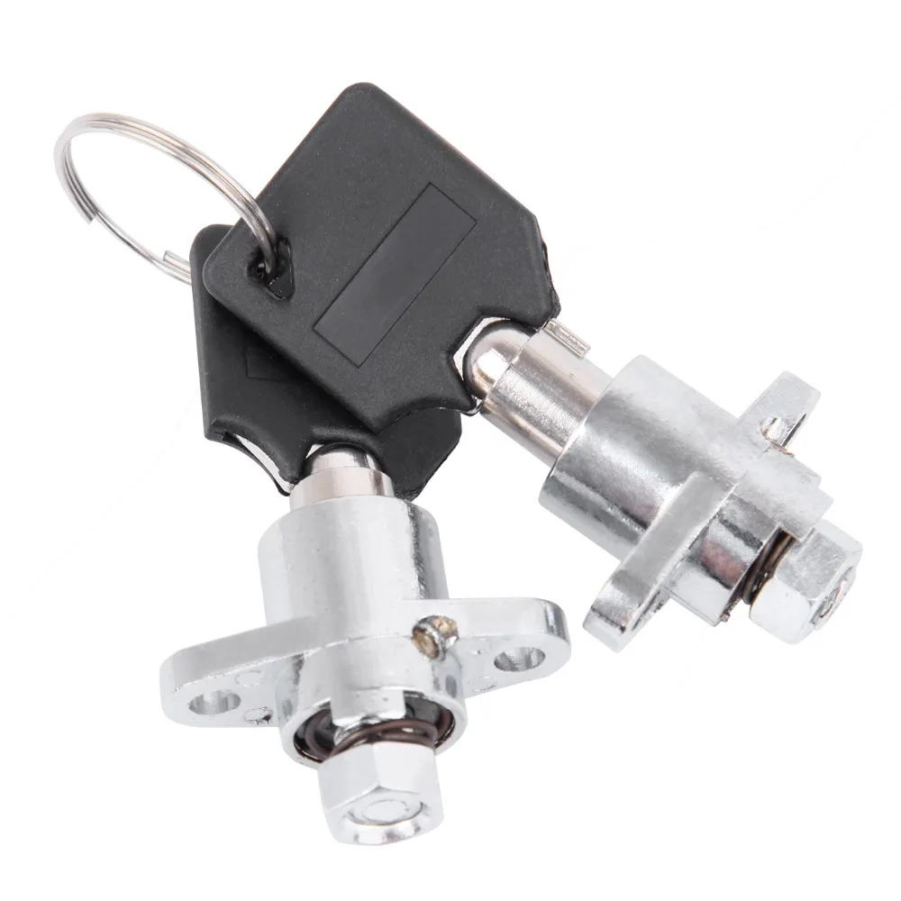 Free Shipping 2 Keys Motorcycle Saddlebag Lock Set for Harley Davidson