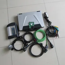 MB SD Connect Compact C4 Star Diagnostic Tool With WiF 2018.03v Version for Cars and Trucks Softwares install in cf-52 toughbook