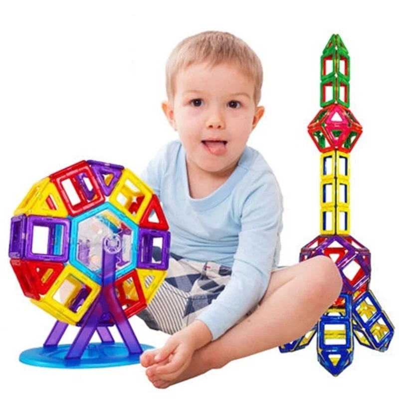 

Magnetic Designer Mini Building Blocks 88pcs Construction Toy Kids Educational Toys Plastic Creative Bricks