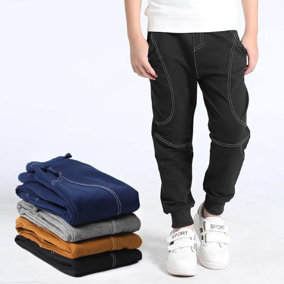 Koop Jongens Broek Kinderen Broek Jongens Casual Broek Lente Herfst Kinderen Casual Katoenen Broek Kind Uitloper 4 13T Jongens sport Broek