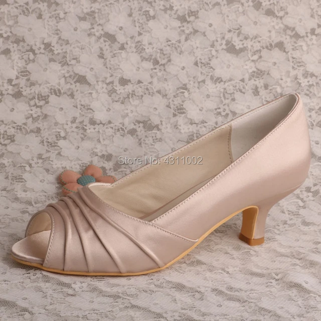 Block Heel Wedding Shoes - Rosslyn Block Heel Ivory Bridal Shoes - Harriet  Wilde Wedding Shoes