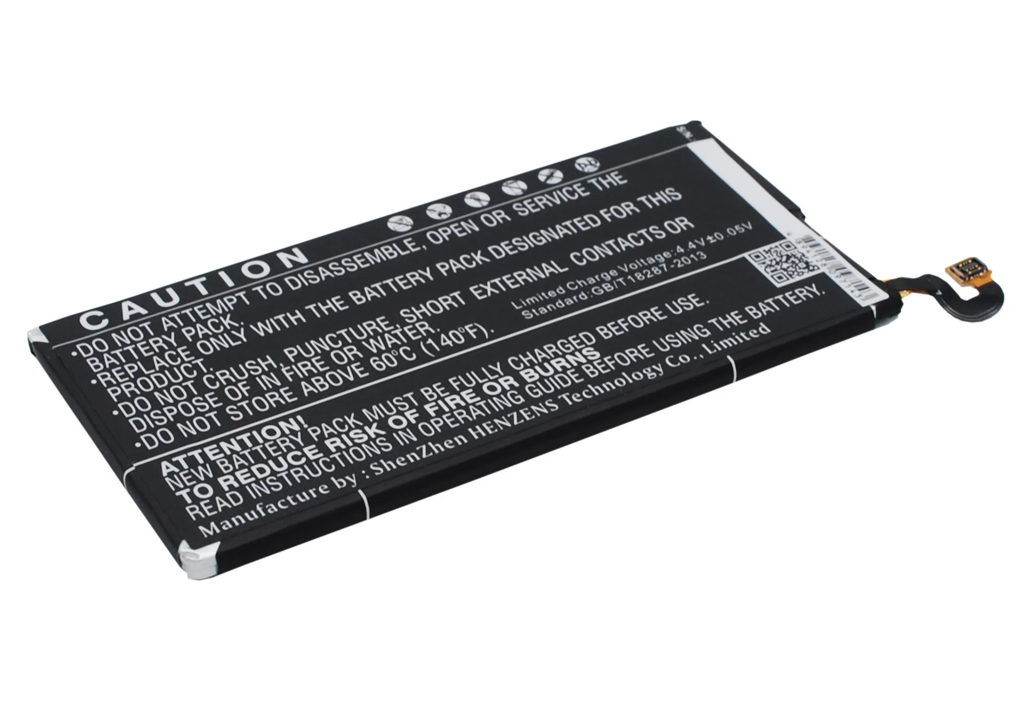 Аккумулятор Cameron Sino на 2550 мАч для Samsung Galaxy S6 EB BG920ABE G9200 G9208 G9209 G920A G920D G920F G920P G920R