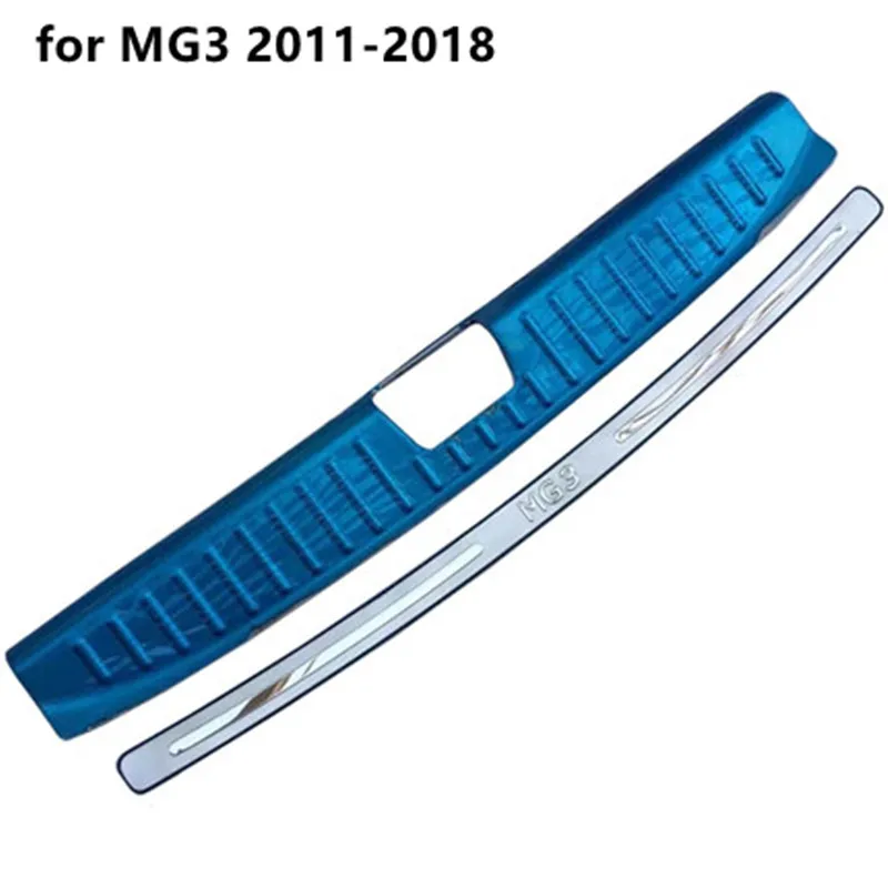 

Car accessories Stainless Steel Rear Bumper Protector Sill Trunk Tread Plate Trim for MG MG3 MG5 2011-2018 Car styling