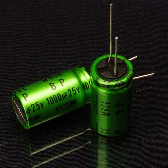 

2018 hot sale 10PCS/30PCS new Japan original nichicon audio electrodeless capacitor MUSE BP 1000uF/25V free shipping