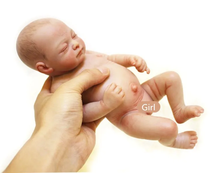 Настоящая мягкая виниловая Кукла Reborn Baby Реалистичная игрушка высокого качества