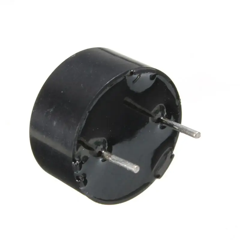 Черный пластик 14x7 мм 2 штифта пассивный Пьезозуммер AC1-3V пьезодатчик с летящими свинцовыми акустическими компонентами