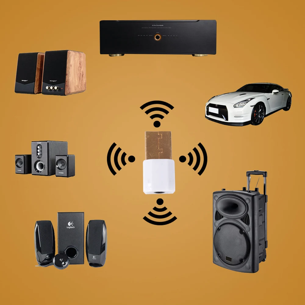 3 5 мм USB Bluetooth AUX мини приемник адаптер стерео беспроводные колонки аудио adpater для