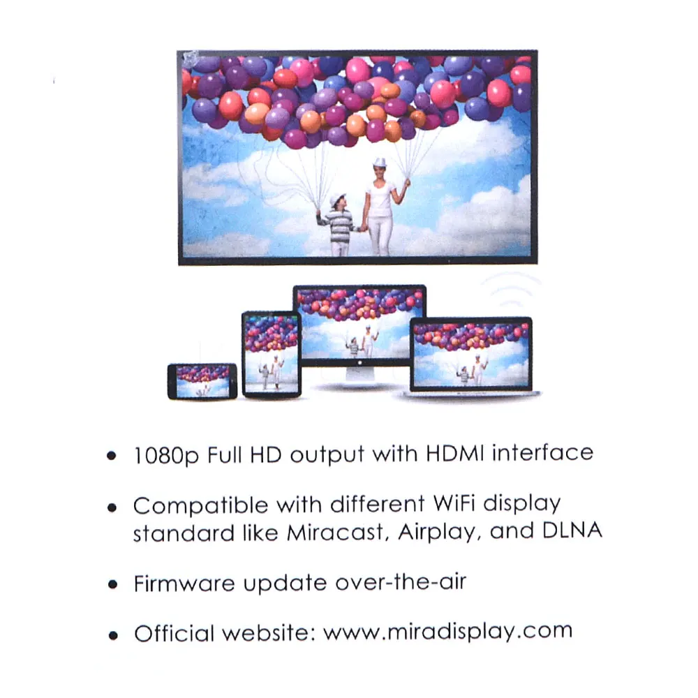 Kebidumei 1080P WI-FI мини M2 Media Player Марка miracast Smart ТВ палка ручной стабилизатор для Windows iOS Android