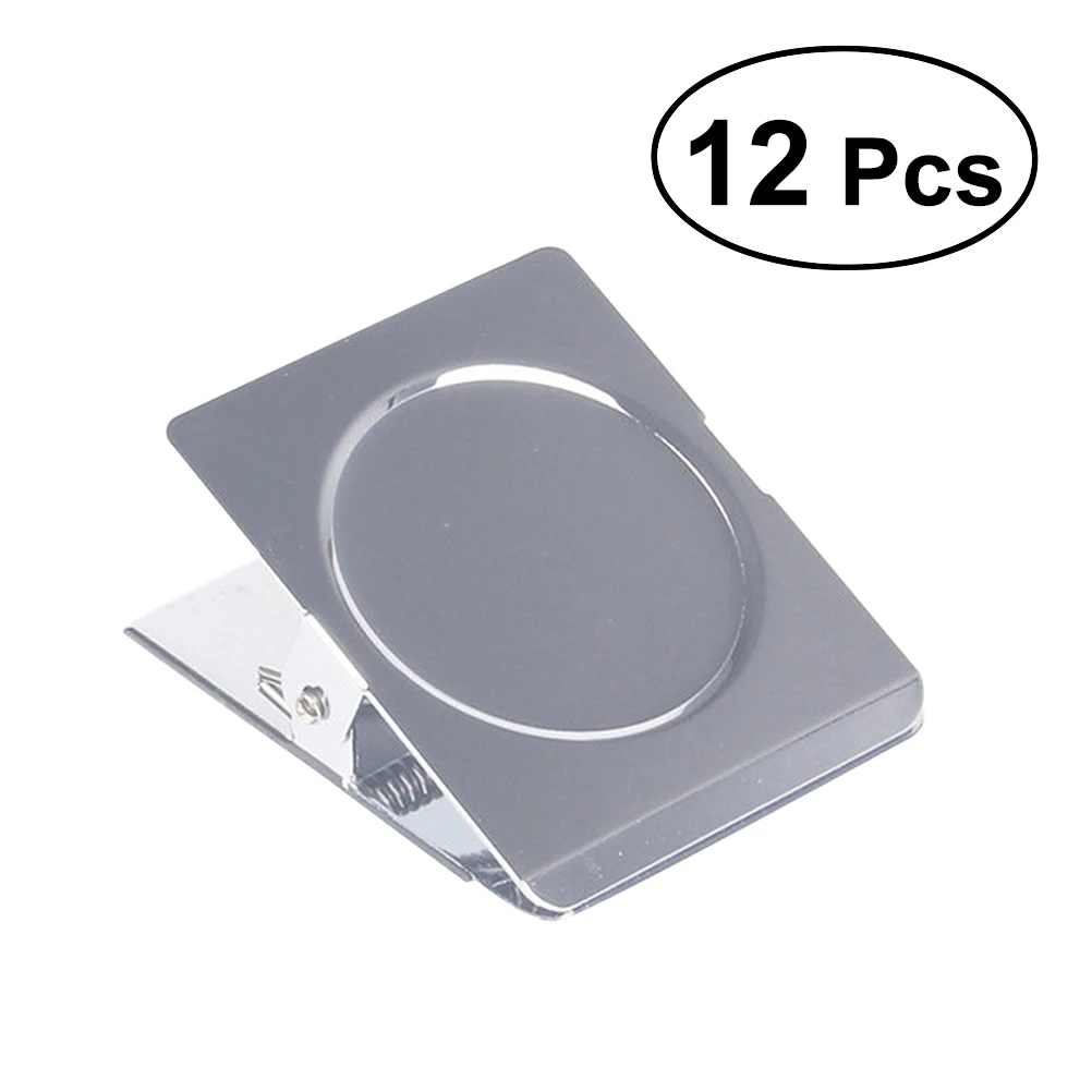 12Pcs Clip Strong Paper Clip Holder Perfect