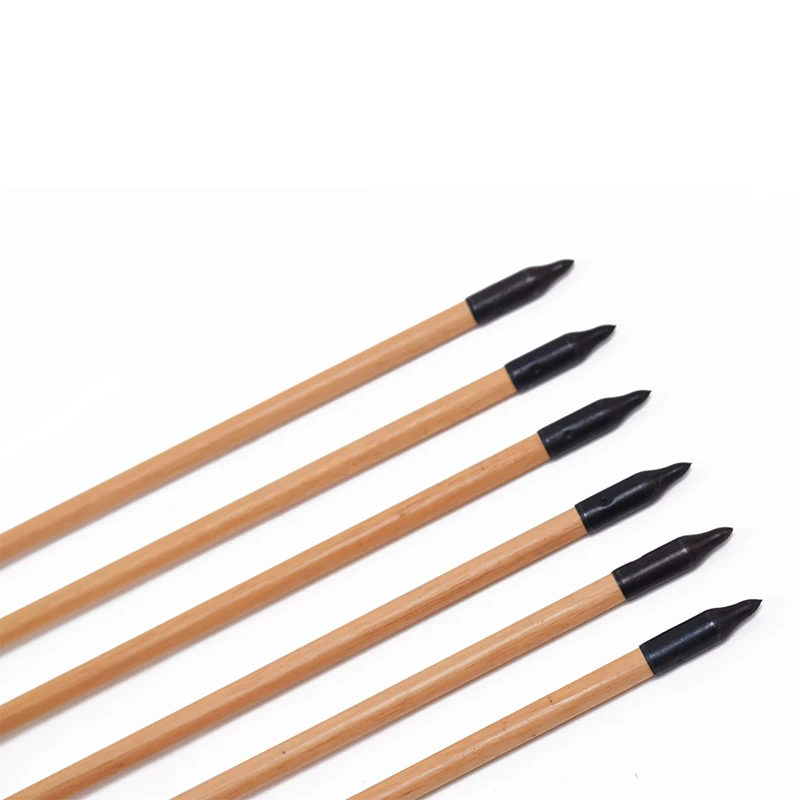 6-12-24pcs-31-5inch-Wooden-Arrow-20-70lbs-5in-White-Turkey-Feather-Outdoors-Hunting-Archery (2)