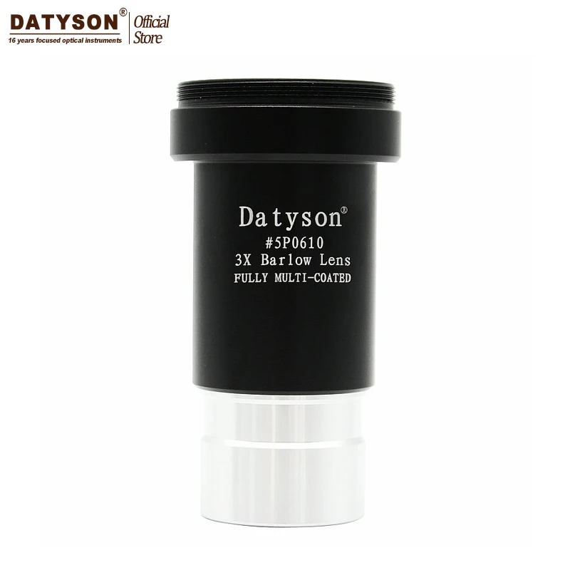 Genérico Metal Acromatic Barlow Lente Astro Telescópio Ocular Câmera Caber-m42 1.25 31.7mm Totalmente Multi-revestido Preto 3x 5 Cheap Telescópio e binóculos