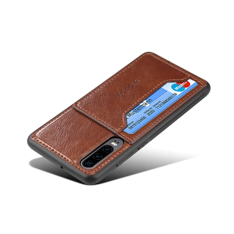 Для samsung Galaxy A20 A30 A60 A70 чехол силиконовый бампер держатель для карт автомобильный Магнитный кожаный чехол для samsung A50 A505 A505F чехол