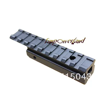 

Funpowerland Dovetail to Weaver Extended Offset Adapter Riser Rail