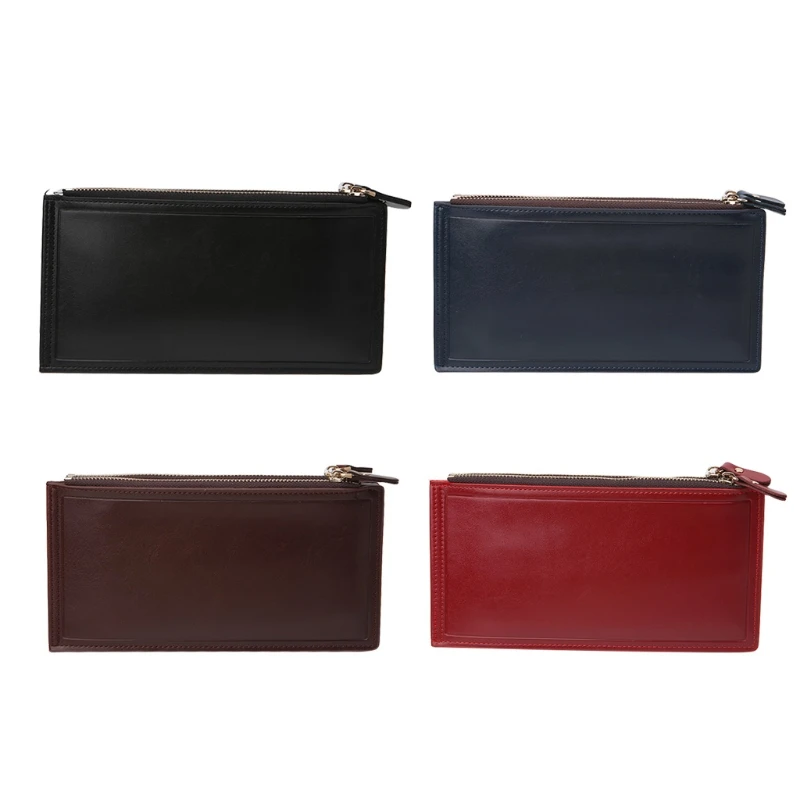 

Men's Business Faux Leather Money Clip Slim Wallet ID Credit Case