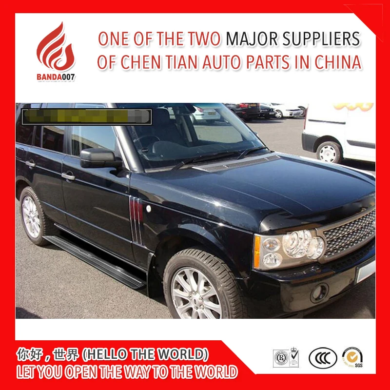 

High quality Automatic scaling Electric pedal side step running board for Range Rover vogue 2006 2007 2008 2009 2010 2011 2012
