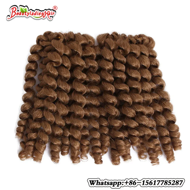Пряди из синтетических волос 4 шт.|wand curl|afro twistafro crochet |