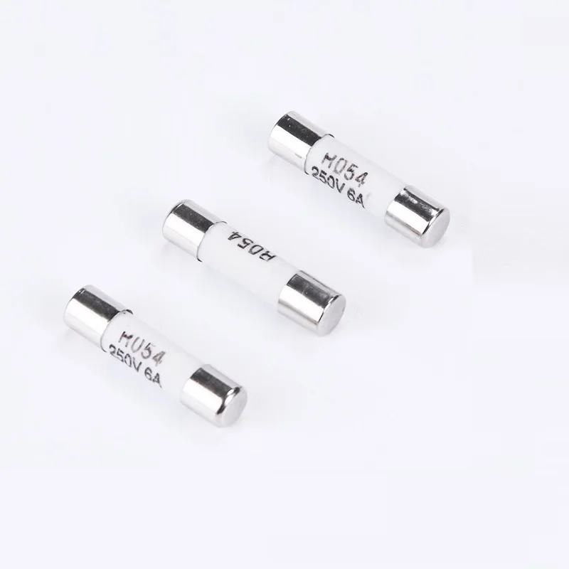 EziUsin R054 5*20 Керамика предохранитель 0.5A 1A 1.5A 2A 3A 3.15A 4A 5A 6A 6.3A 7A 8A 10A 12A 15A 20A 25A 30A 250 В 5x20 мм