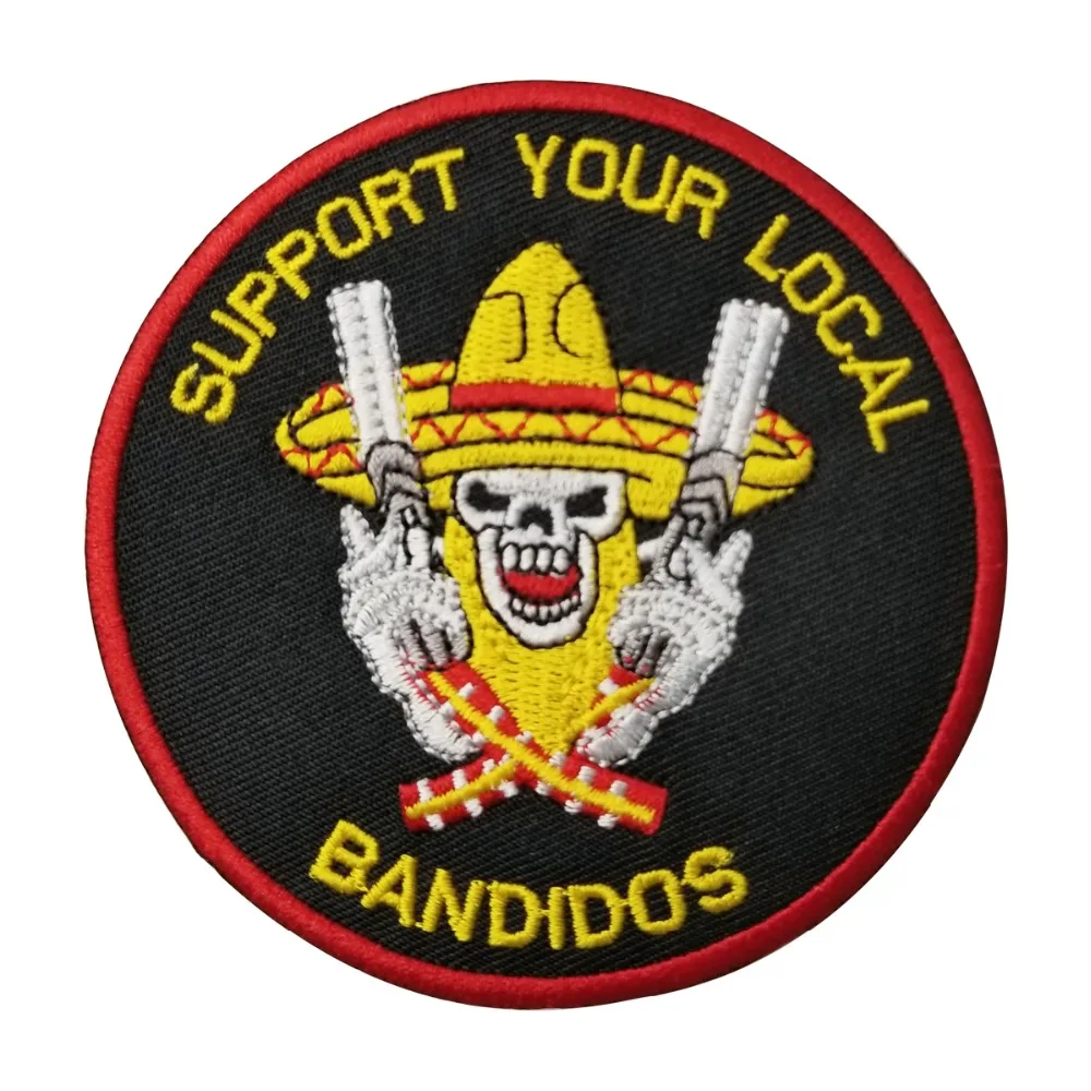 PZG0003 (1)Support Your Local Bandidos Patches