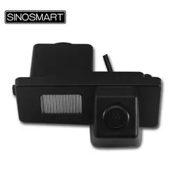 Sinosmart в ассортименте камера заднего вида для Ssangyong Korando REXTON W Kyron установка в номерной знак светильник отверстие