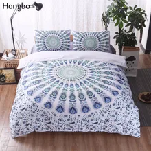Комплект постельного белья Hongbo 3 шт./компл. в богемном стиле с