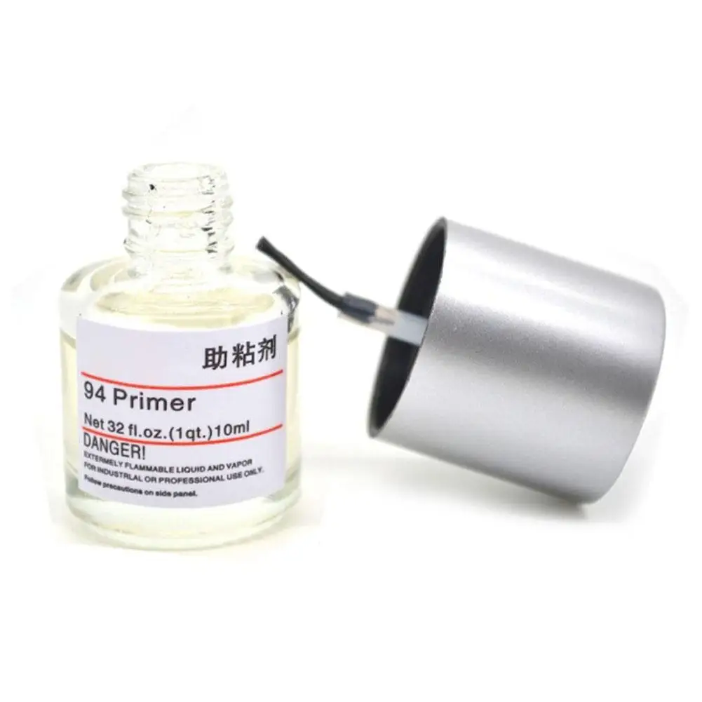94 Car Tape Primer Car Foam Tape Adhesive Promoter Strip Double Sided Adhesive 10ML For Rear Mirror Liquid Stick Glue