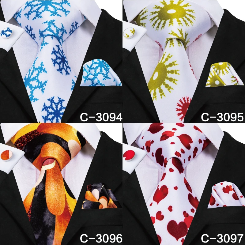 Привет-галстук роскошные шелковые мужские галстуки Свадебный деловой костюм набор галстуков Золото Синий Зеленый цветочный полосатые