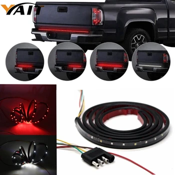 

Yait 60" Red/white Tailgate LED Strip Light Bar Truck Reverse Brake Turn Signal Tail for 2003-2012 Dodge Ram 1500 2500 3500