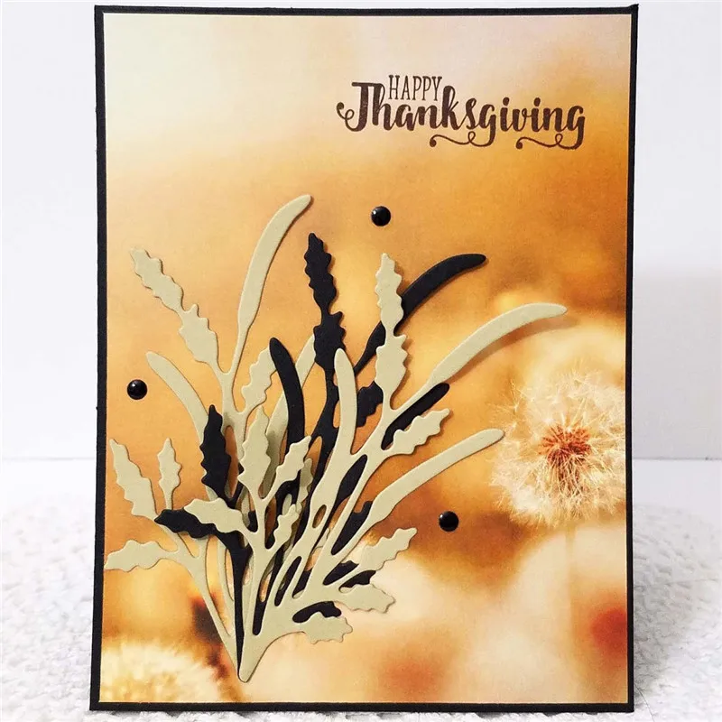 

Naifumodo Wild Grass Dies Metal Cutting Dies New 2019 for Card Making Scrapbooking Album Paper Embossing Stencil Craft Dies