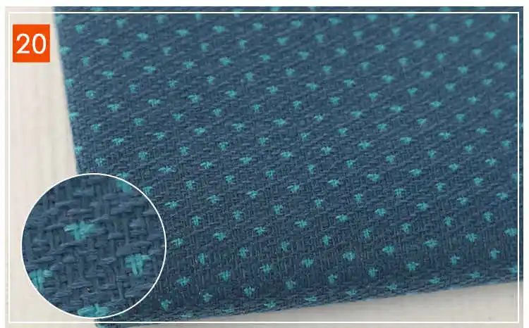 1200D плотный сильный льняной стиль полиэстер хлопок ткань полоса подушка в точку стол диван шторы обивка ткань 380 г/метр - Цвет: 20