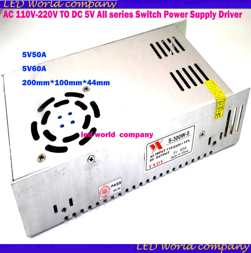 Прямая поставка с завода AC 850 V-240 V DC/DC 5V полный спектр импульсный источник питания адаптер питания драйвера Светодиодные ленты светильник