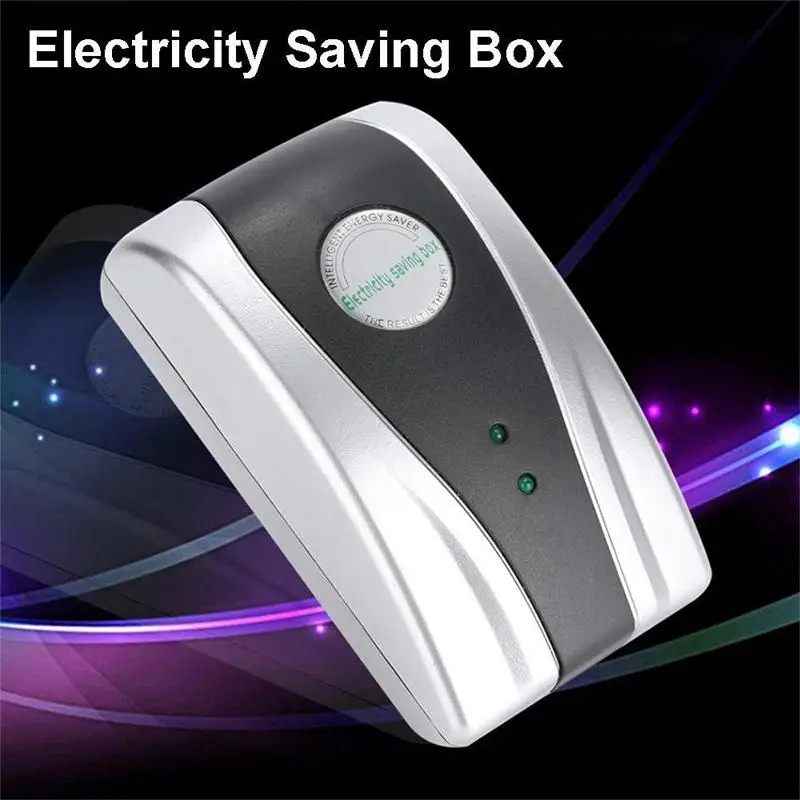 

EastVita 1Pc EU/US/UK Plug Energy Saver 90V-250V New Type Power Electricity Saving Box Save Device For Home Office Factory