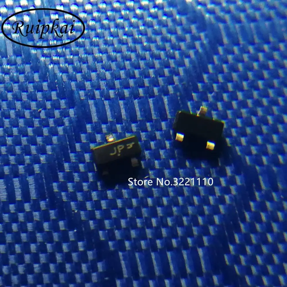 50pcs Bas19 Bf570 Fdv304p Fmmt617 M28s Mmbd1005 Sot-23 Marking:js/1jx ...