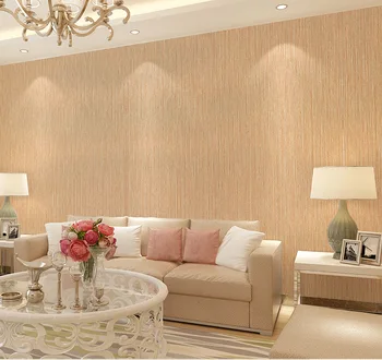 

Modern PVC Simple Solid Striped Waterproof Exfoliator Wall Paper Vinyl Wallpaper Mural Livingroom Shop Hotel Bar wallcoverings