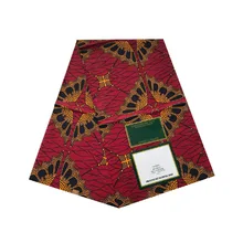 Отличный дизайн настоящий шотландский вощеный хлопок Африканский напечатанный в ткани хлопок африканская парафинированная ткань V-L 143