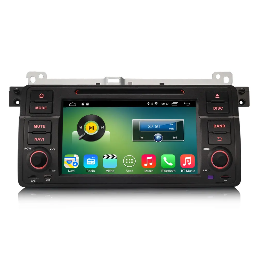 Flash Deal 7" Android 9.0 Pie OS Car DVD Multimedia Navigation GPS Radio for Rover 75 1999-2005 with External DAB+ Receiver Box Support 3