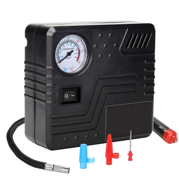

Portable Air Compressor Pump 150 Psi-Dc 12V Auto Tire Inflator Gauge Car Pump With Analog Display,Te-0D