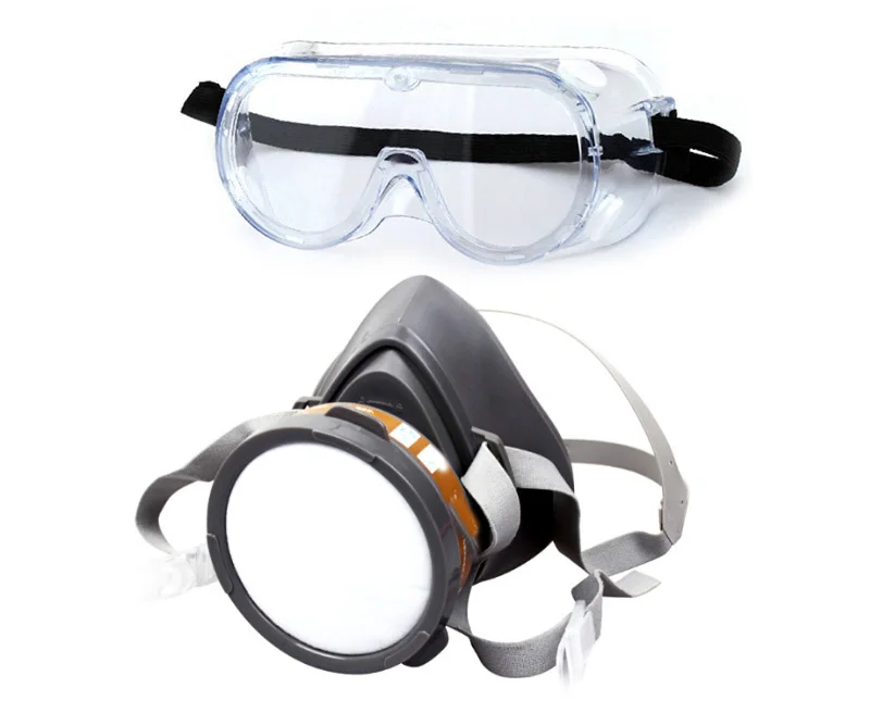 Beste Verf Formaldehyde Chemische Gas Pesticide Activated Carbon Maskers Goggles Natuurlijke Zachte En Comfortabele Duurzame Industriële