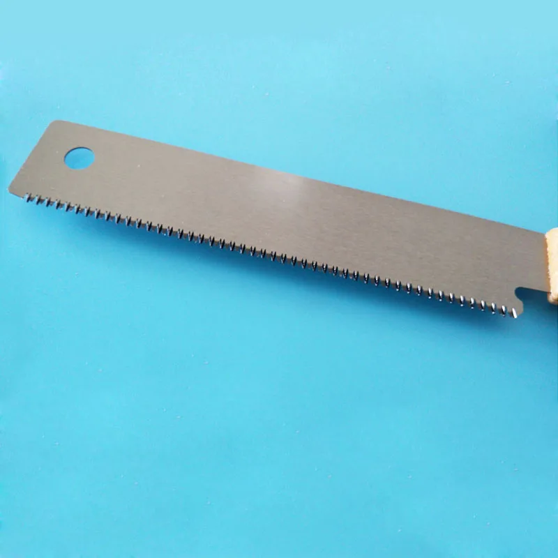 Mini WoodWorking Hand Saws Double Sides Steel SK5 Tenon Saw Fine Tooth Wood Handle