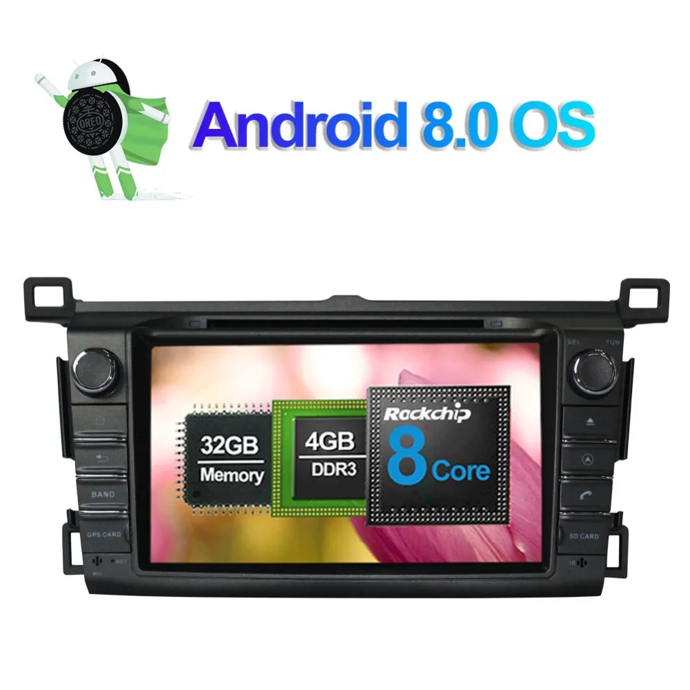 Clearance Android 7.1/8.0 Octa Core Car GPS Navigation Radio Stereo For Toyota Rav4 2013- with CD DVD Multimedia Player Bluetooth WIFI 2 Clearance Android 7.1/8.0 Octa Core Car GPS Navigation Radio Stereo For Toyota Rav4 2013- with CD DVD Multimedia Player Bluetooth WIFI 2