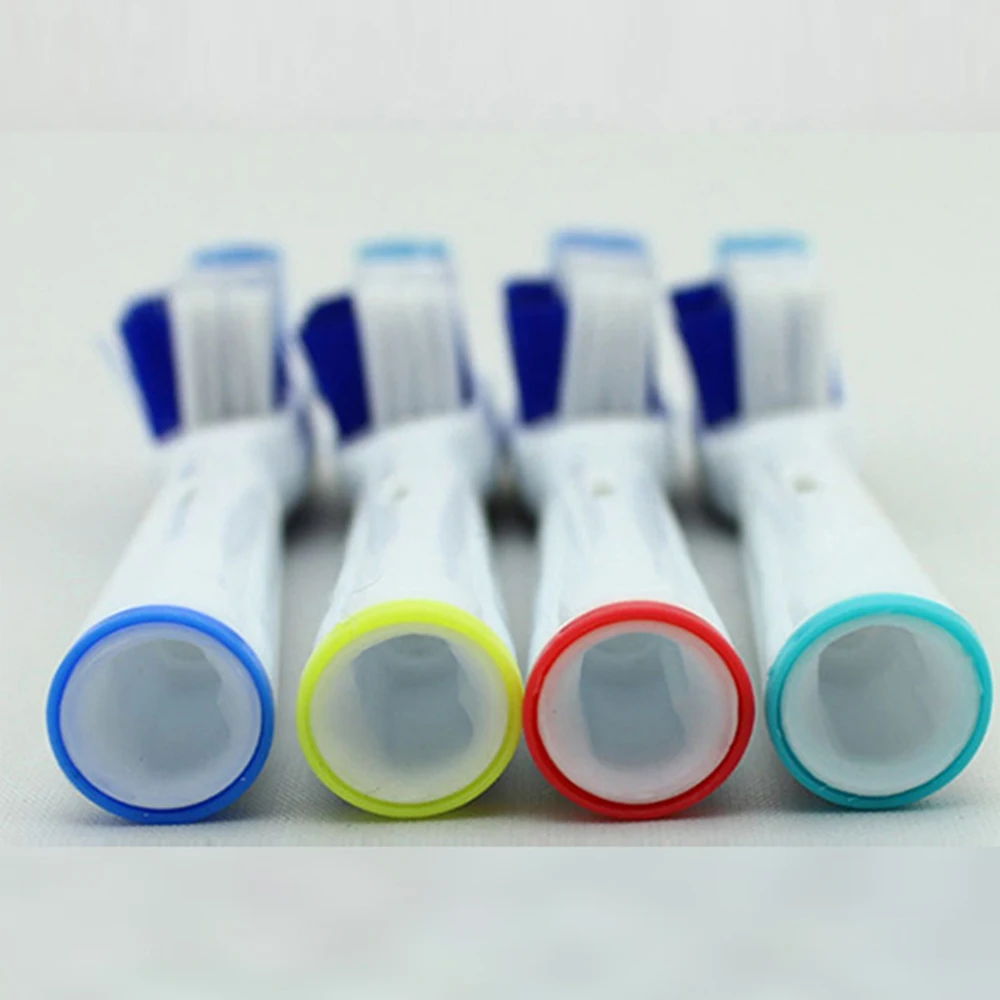 

4Pcs/Pack For Oral B Electric Toothbrush Heads Transparent Separate brushe High Quality for Adults Tooth Brush Deep Clean 30A