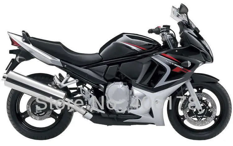 Дешевый GSX650F 08 09 10 11 12 13 ABS Комплект кузова для Suzuki GSX 650F 2008 2013 черный комплект