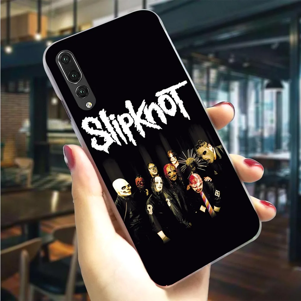 

Plastic Phone Case for Huawei Honor 9 Slipknot Covers for Honor 8 Cover 9 Lite 10 6A 7A Pro 7X 7C Y6 Prime Nova 3 3i