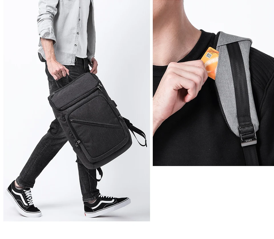 Мода 15,6, рюкзак для ноутбука для мужчин и женщин, USB зарядка, мужской рюкзак, Mochilas, рюкзаки для путешествий, школьный рюкзак, рюкзаки для подростков