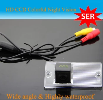 

For KIA SPORTAGE SONY CCD HD night vision Car Rear View camera Backup parking aid rear monitor rearview system reversing camera