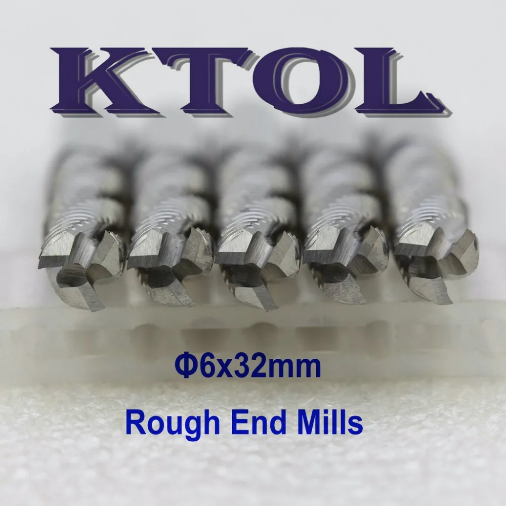 3Pcs 4x12mm Single Flute Milling Cutters for Aluminum CNC Tools Solid Carbide,