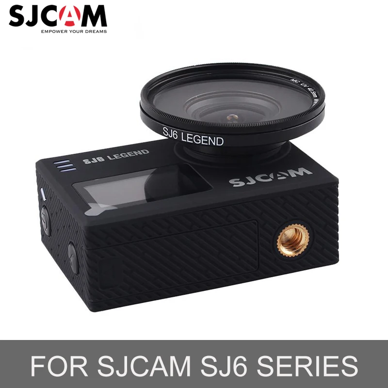 

Original SJCAM Accessories SJ6 MC UV Lens with Protection Cap Anti-Scratch UV Lens Protector For SJ6 Legend 4K Action Camera