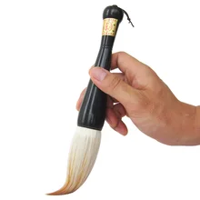 Китайская традиционная ручка-кисть для каллиграфии Weasel/шерстяная/многократный бункер для волос-фигурные макияжные кисточки ручка Китай Искусство пейзаж живопись чернила