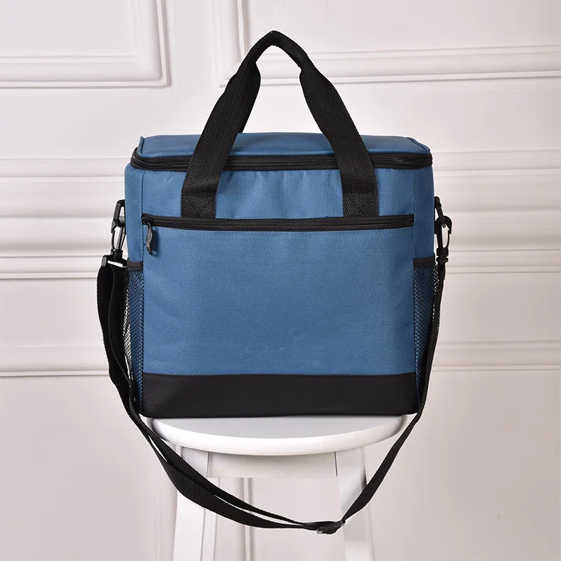 

Outdoor Fresh Ice Pack Oxford Cloth Picnic Insulated Bag Lunch Bag Large Capacity Waterproof Lunch Casual Insulation Bag Handbag