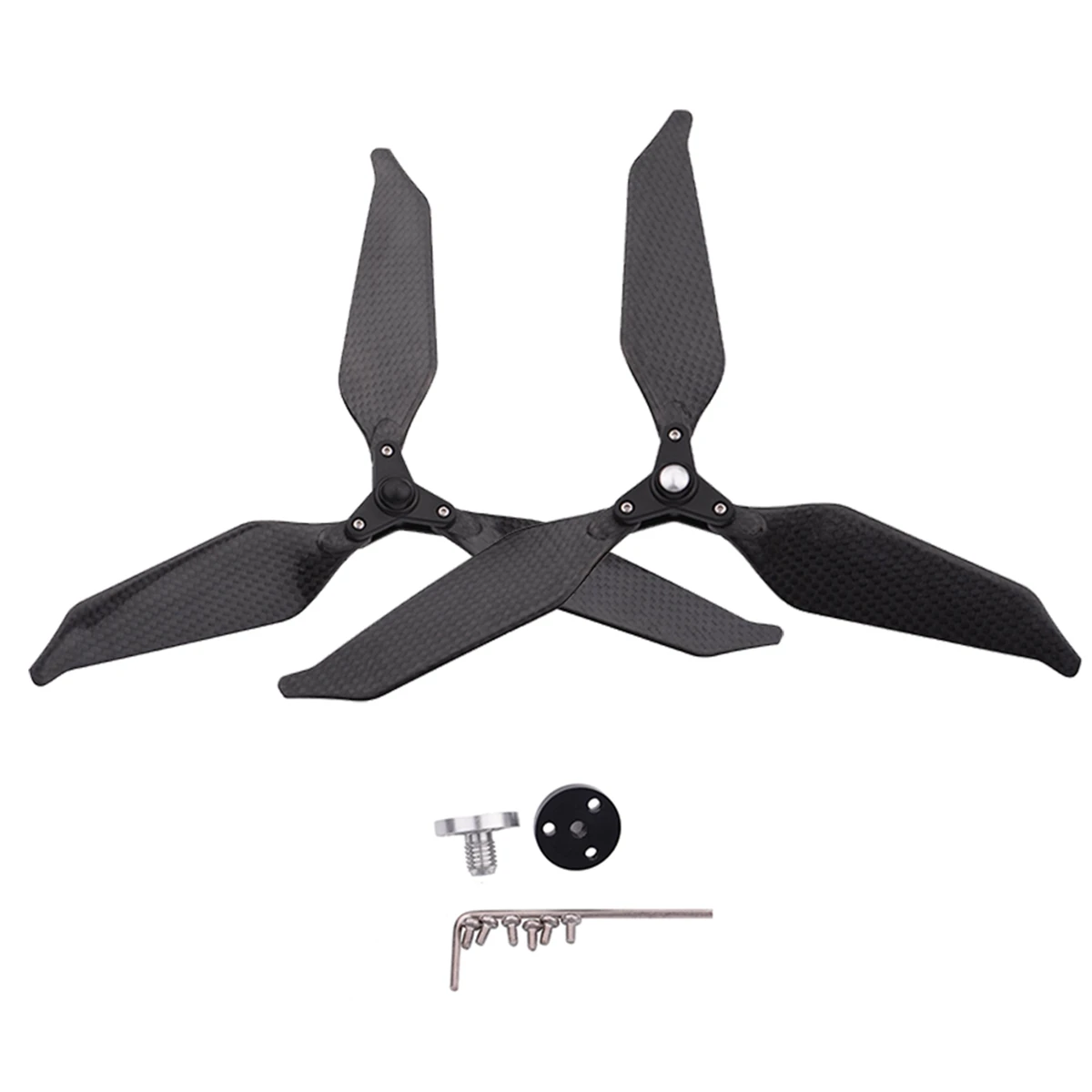 

9455s Carbon Fiber Propeller for DJI Phantom 4 Drone 3-Blade Low Noise Propeller Folding Wing Quick Release Props Spare Parts